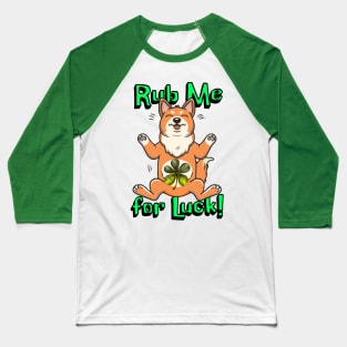 Rub Me for Luck Baseball T-Shirt